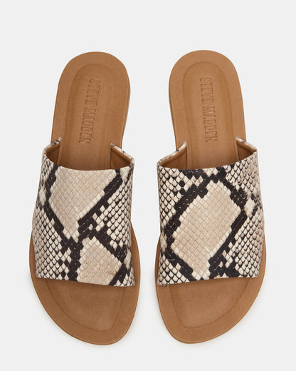 KIPP Natural Snake Slide Women's Sandal | Steve Madden New