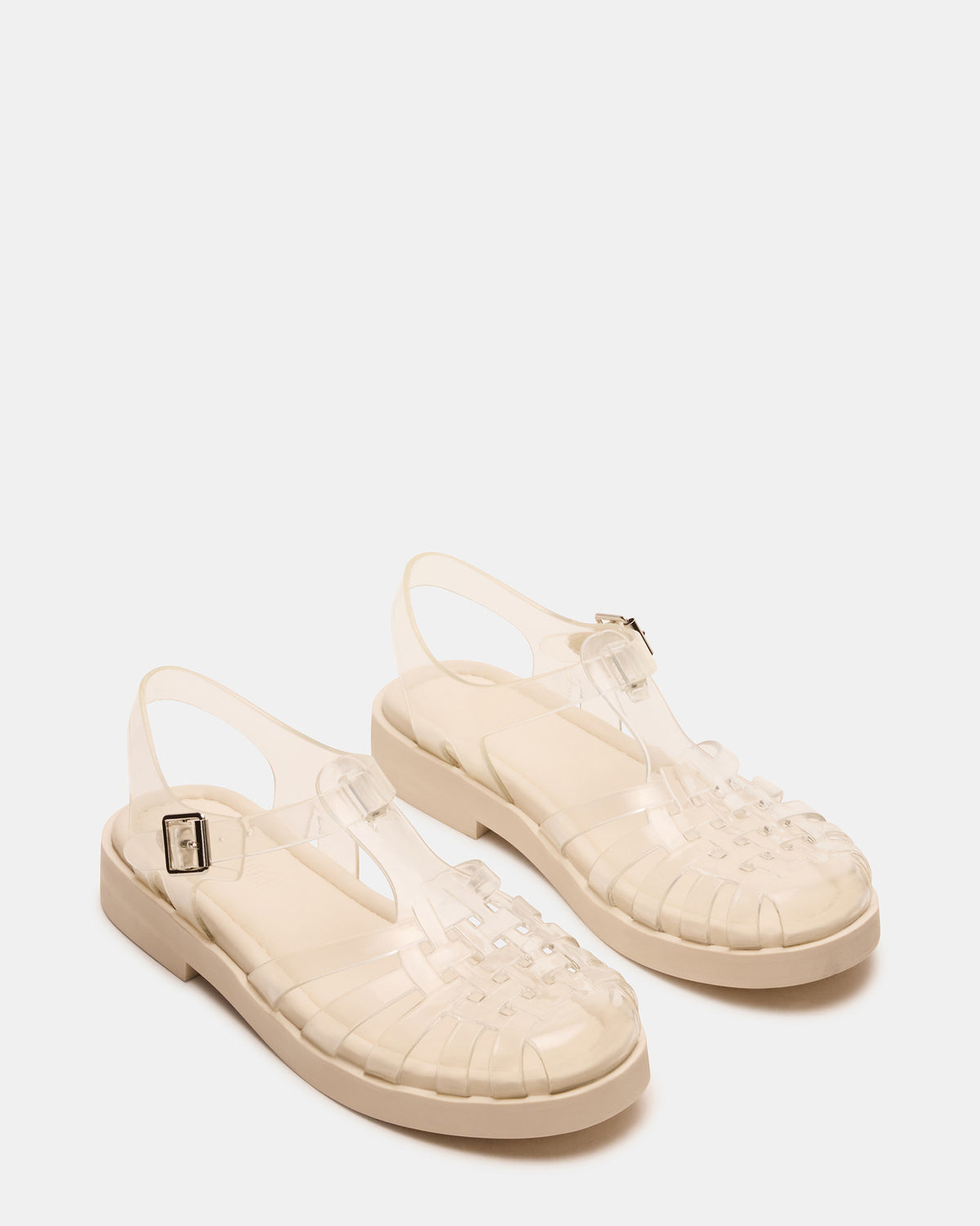 FLICKER Clear Women's Fisherman Jelly Sandal | Steve Madden Customer Favorite