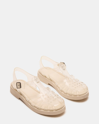 FLICKER Clear Women's Fisherman Jelly Sandal | Steve Madden Customer Favorite