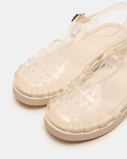 FLICKER Clear Women's Fisherman Jelly Sandal | Steve Madden Customer Favorite