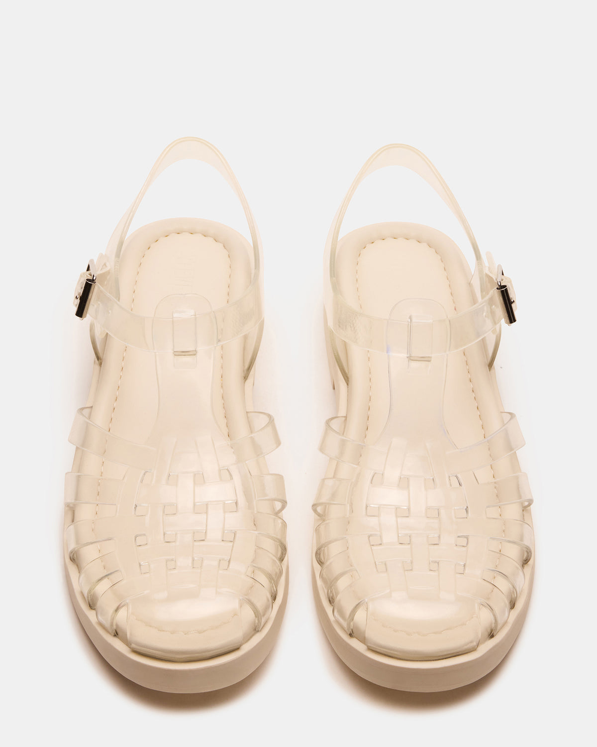FLICKER Clear Women's Fisherman Jelly Sandal | Steve Madden Customer Favorite