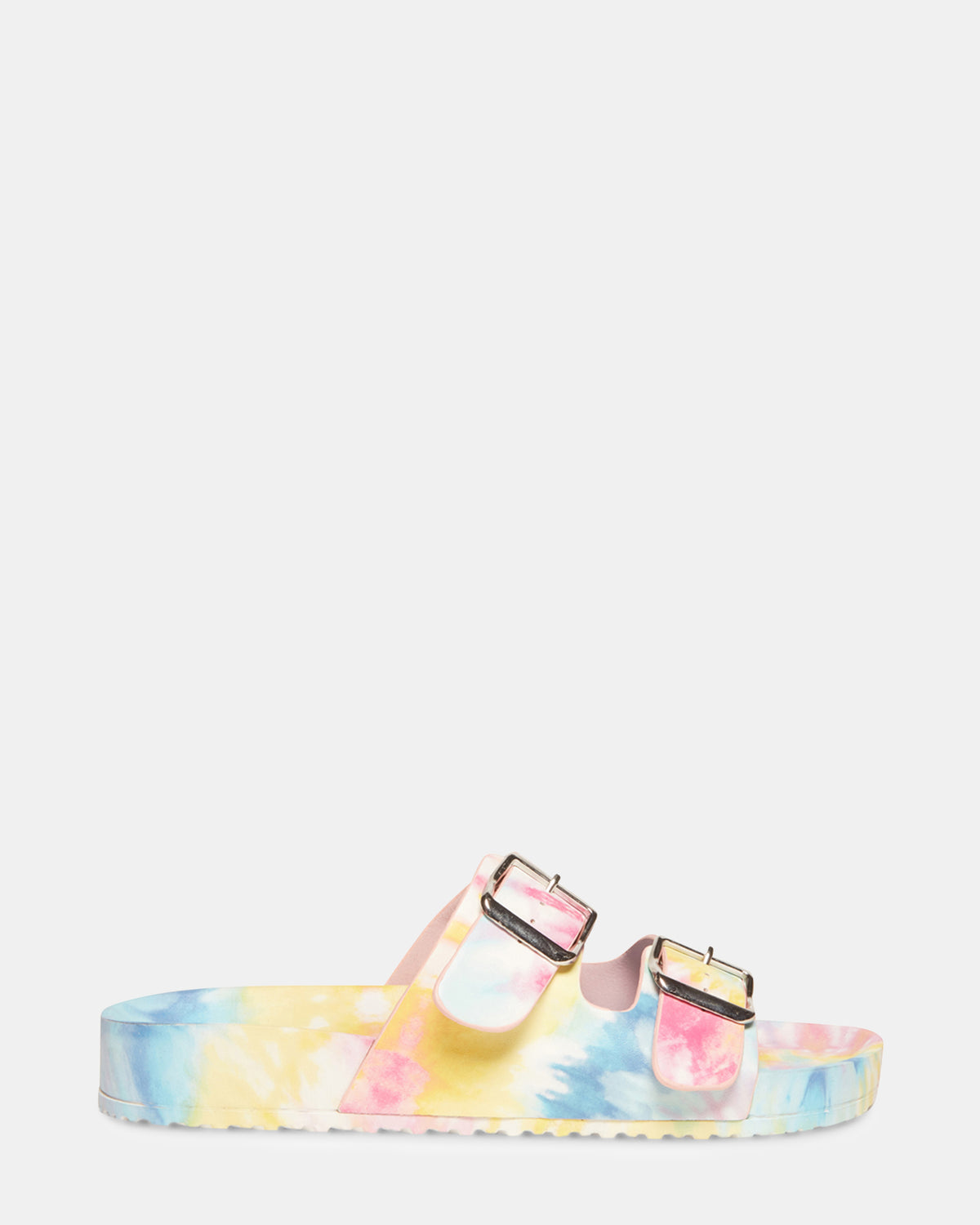 TEDDY-T PASTEL MULTI | Tie Dye Slides | Steve Madden Value