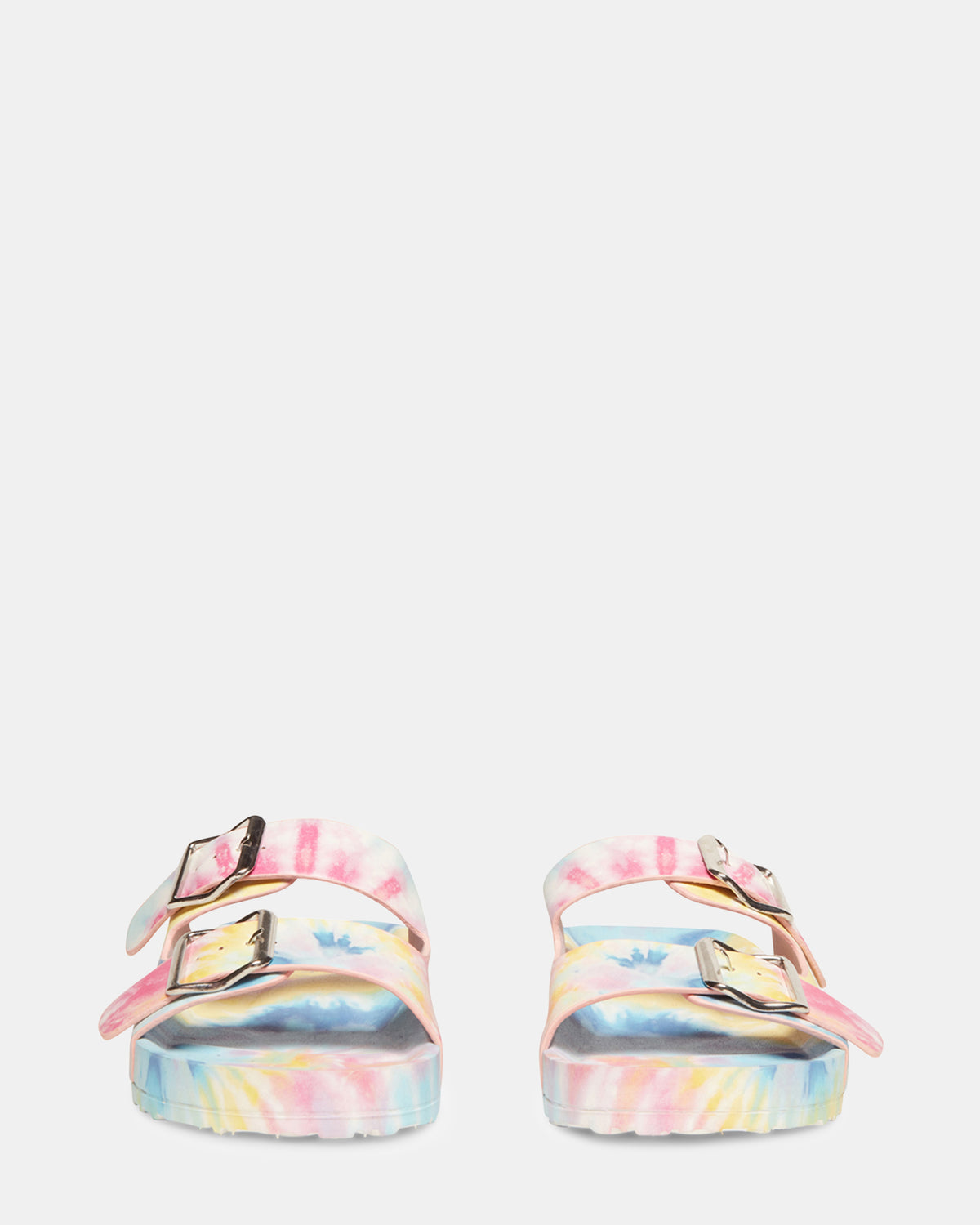 TEDDY-T PASTEL MULTI | Tie Dye Slides | Steve Madden Value