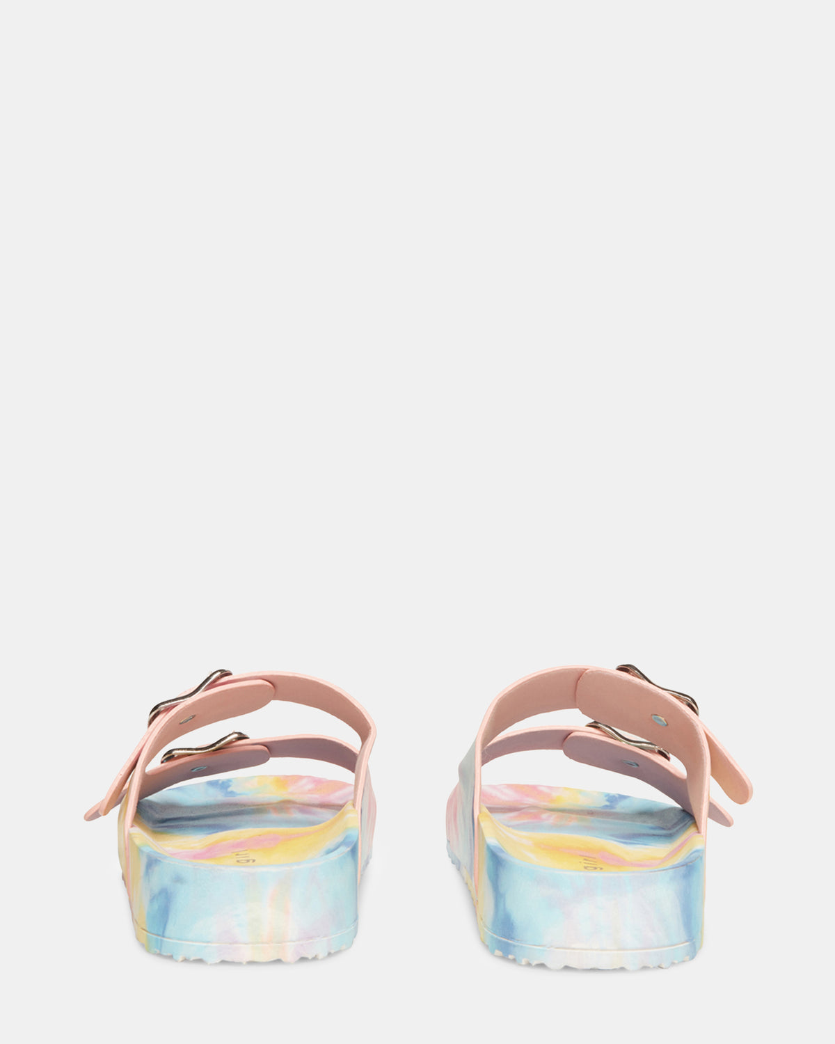 TEDDY-T PASTEL MULTI | Tie Dye Slides | Steve Madden Value