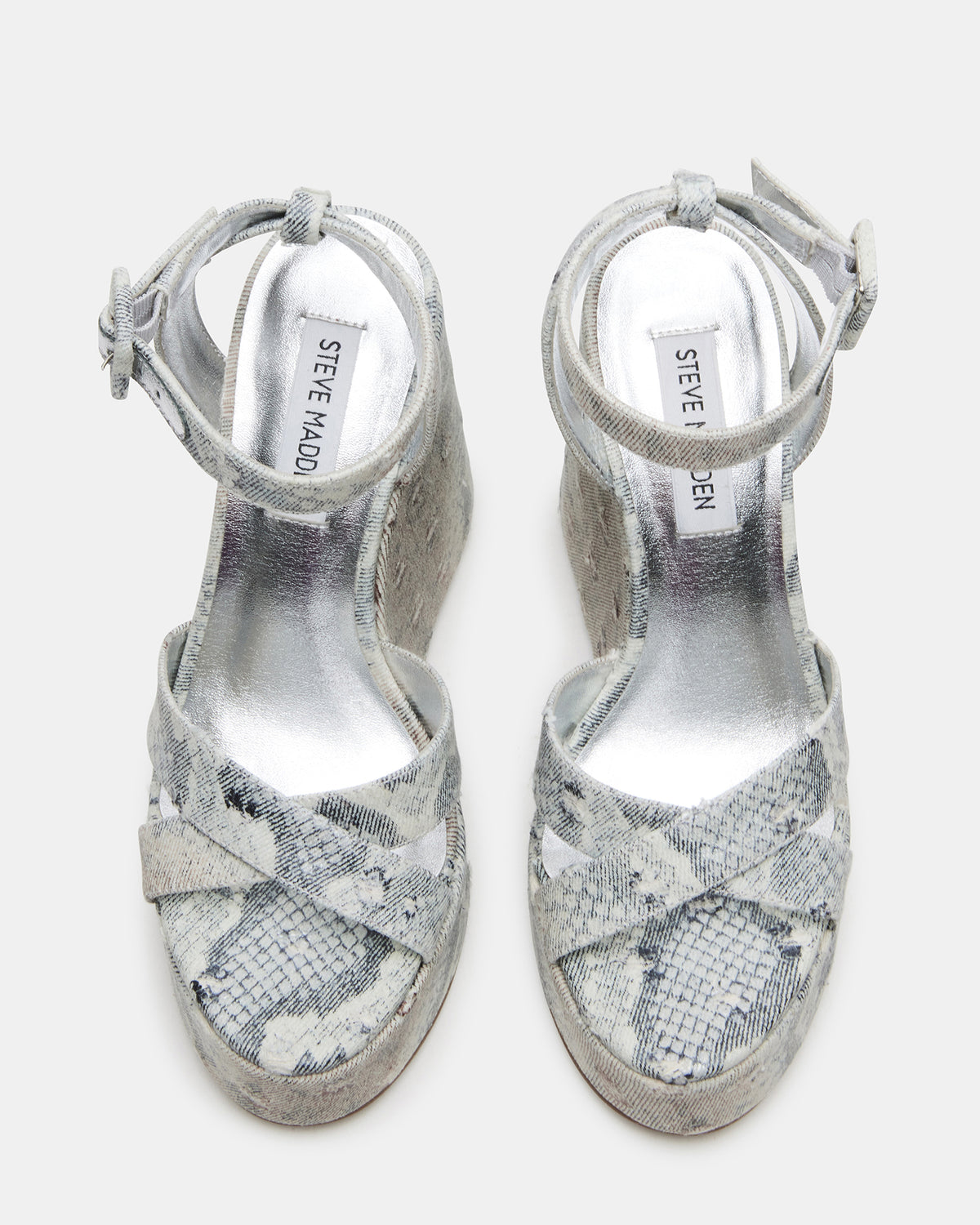 PINNACLE Multi Snake Women's Platform Wedge Sandal | Steve Madden Quality