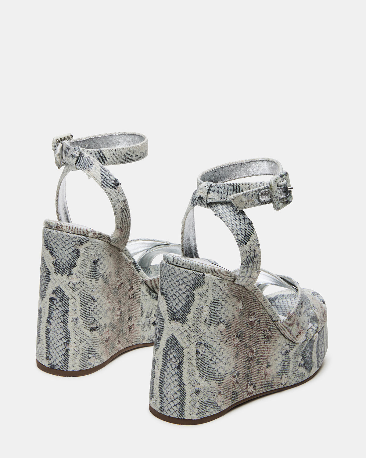 PINNACLE Multi Snake Women's Platform Wedge Sandal | Steve Madden Quality