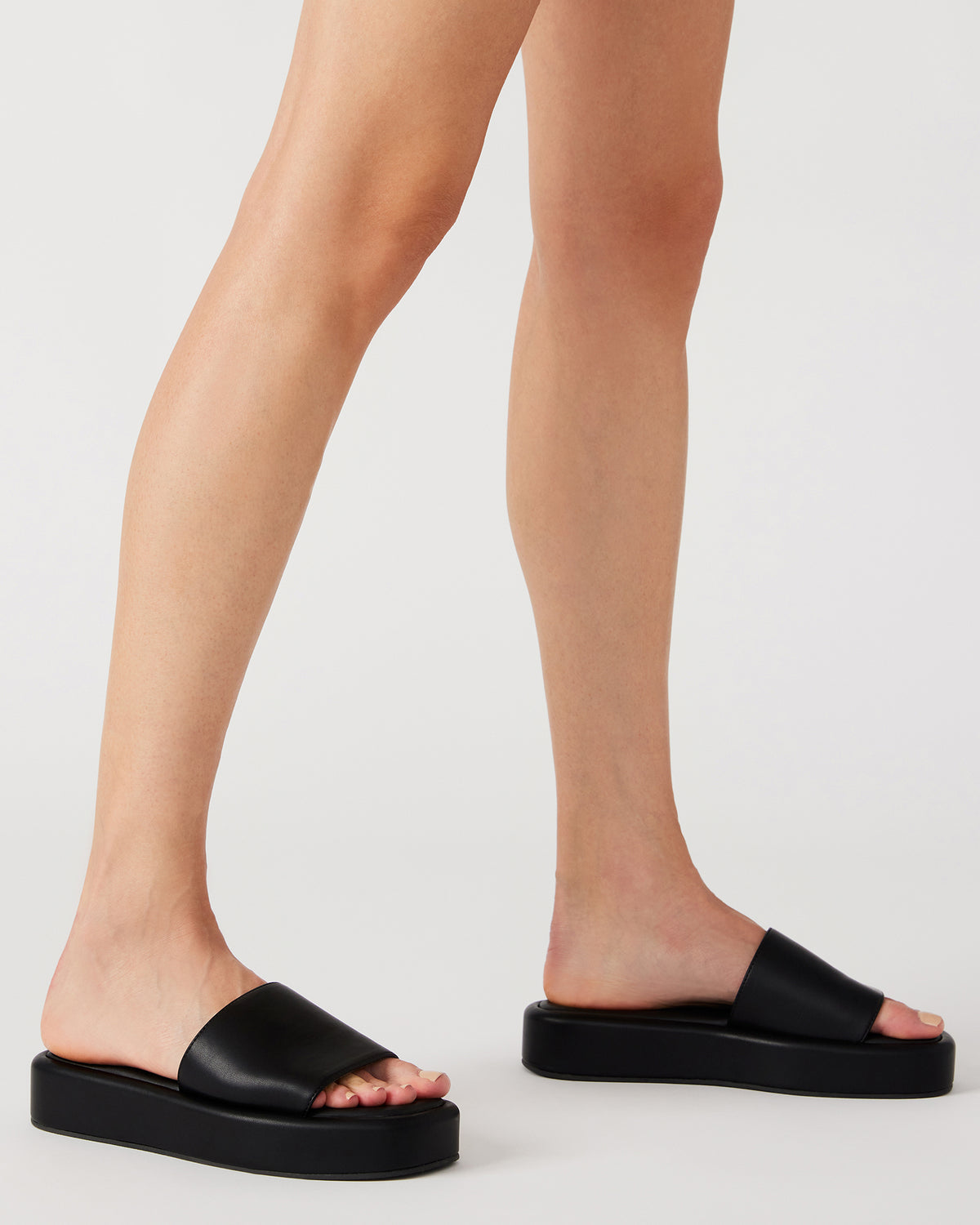 BEACHY Woven Red Multi Platform Slide Women's Sandal | Steve Madden Best Seller