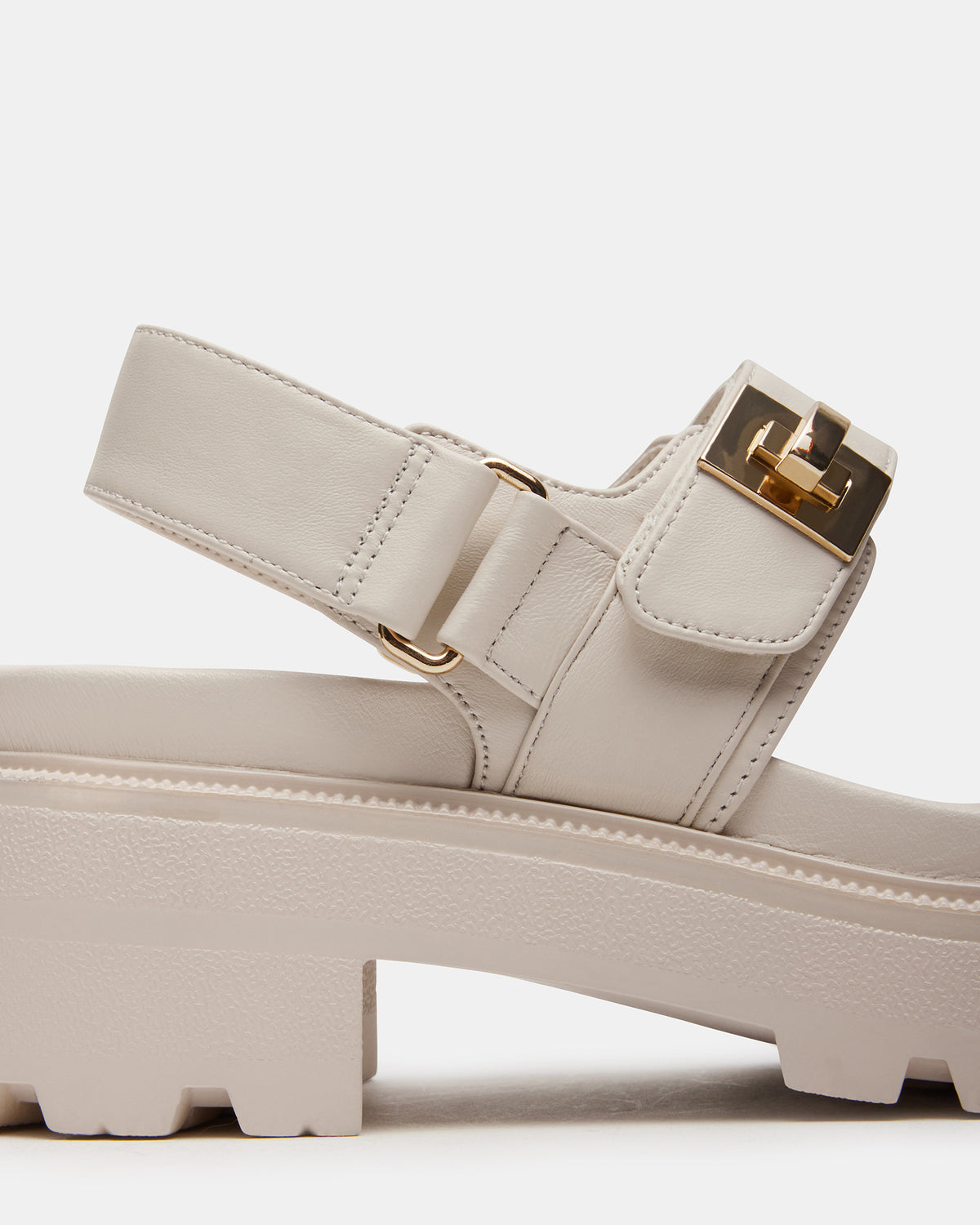 SUPERMONA Bone Leather Women's Platform Sandal | Steve Madden Best Price