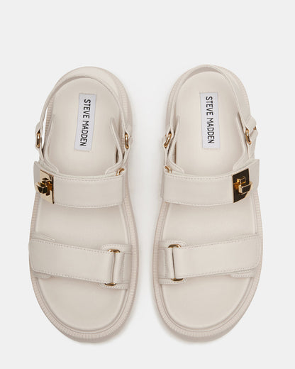 SUPERMONA Bone Leather Women's Platform Sandal | Steve Madden Best Price