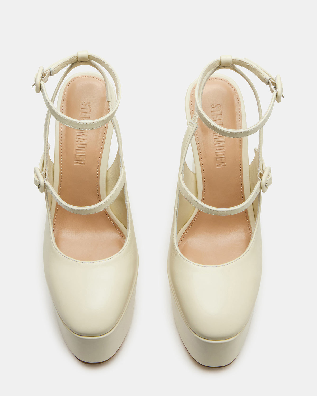 SCOTLYN Bone Leather Women's Platform Block Heel | Steve Madden Trusted