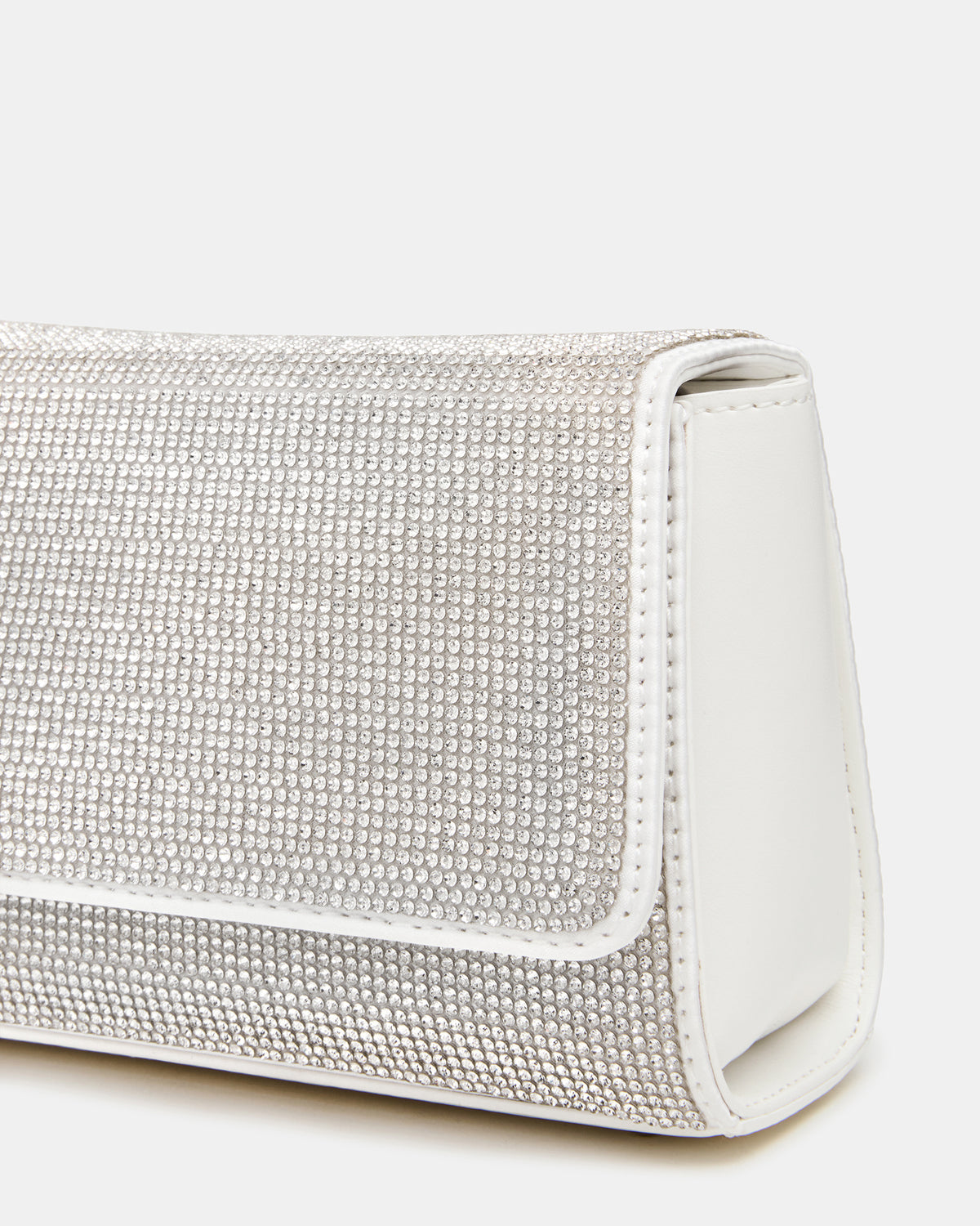 EVELINA Bag Rhinestones Angular Rhinestone Embellished Crossbody Mini Clutch Handbag | Steve Madden Popular