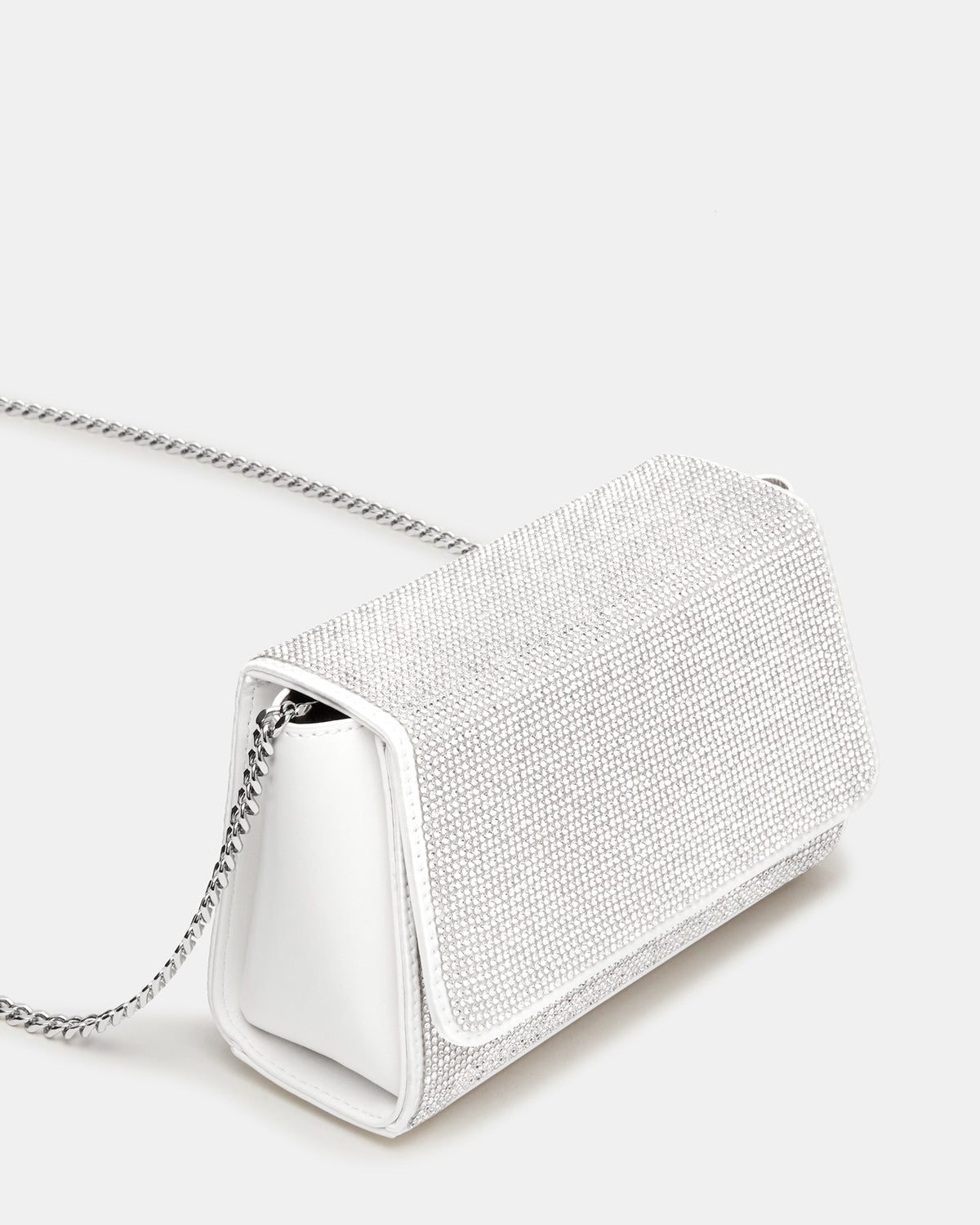 EVELINA Bag Rhinestones Angular Rhinestone Embellished Crossbody Mini Clutch Handbag | Steve Madden Popular