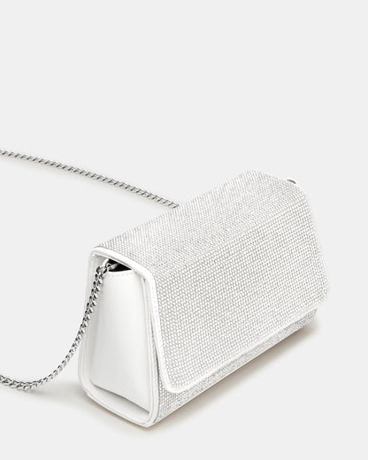 EVELINA Bag Rhinestones Angular Rhinestone Embellished Crossbody Mini Clutch Handbag | Steve Madden Popular
