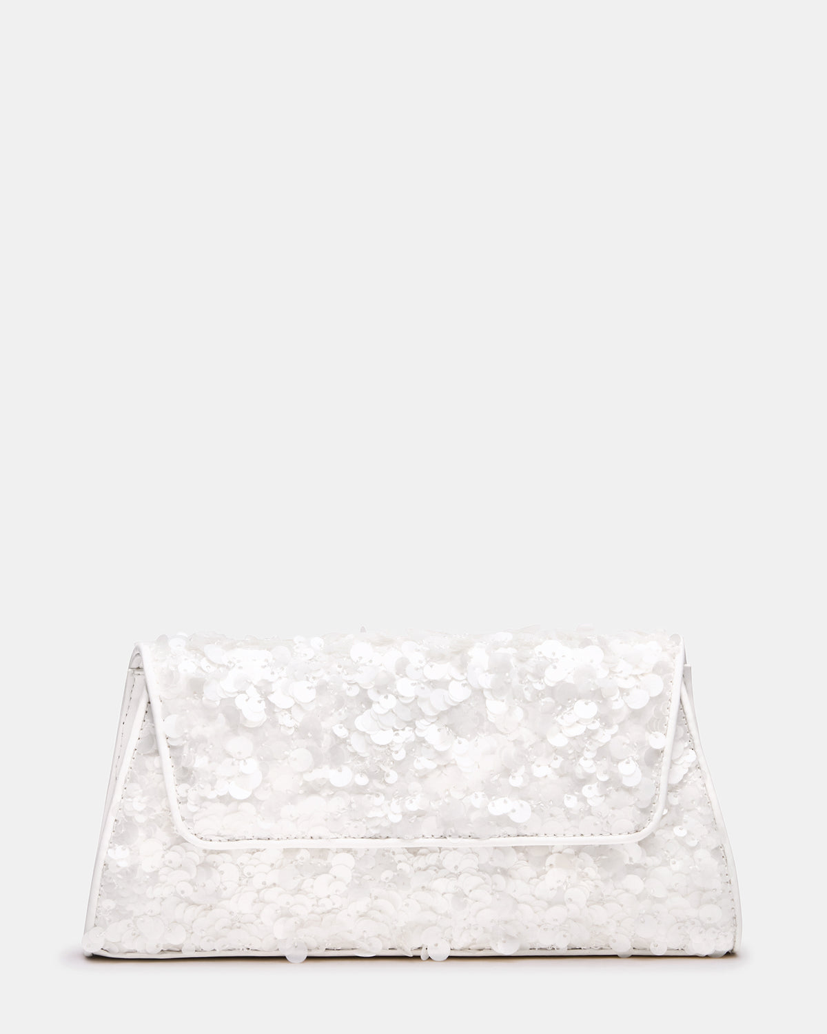 AVANT Bag Sequin French Binding Trapezoid Crossbody Clutch Handbag | Steve Madden Recommended