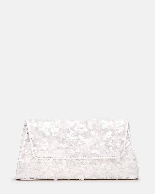 AVANT Bag Sequin French Binding Trapezoid Crossbody Clutch Handbag | Steve Madden Recommended