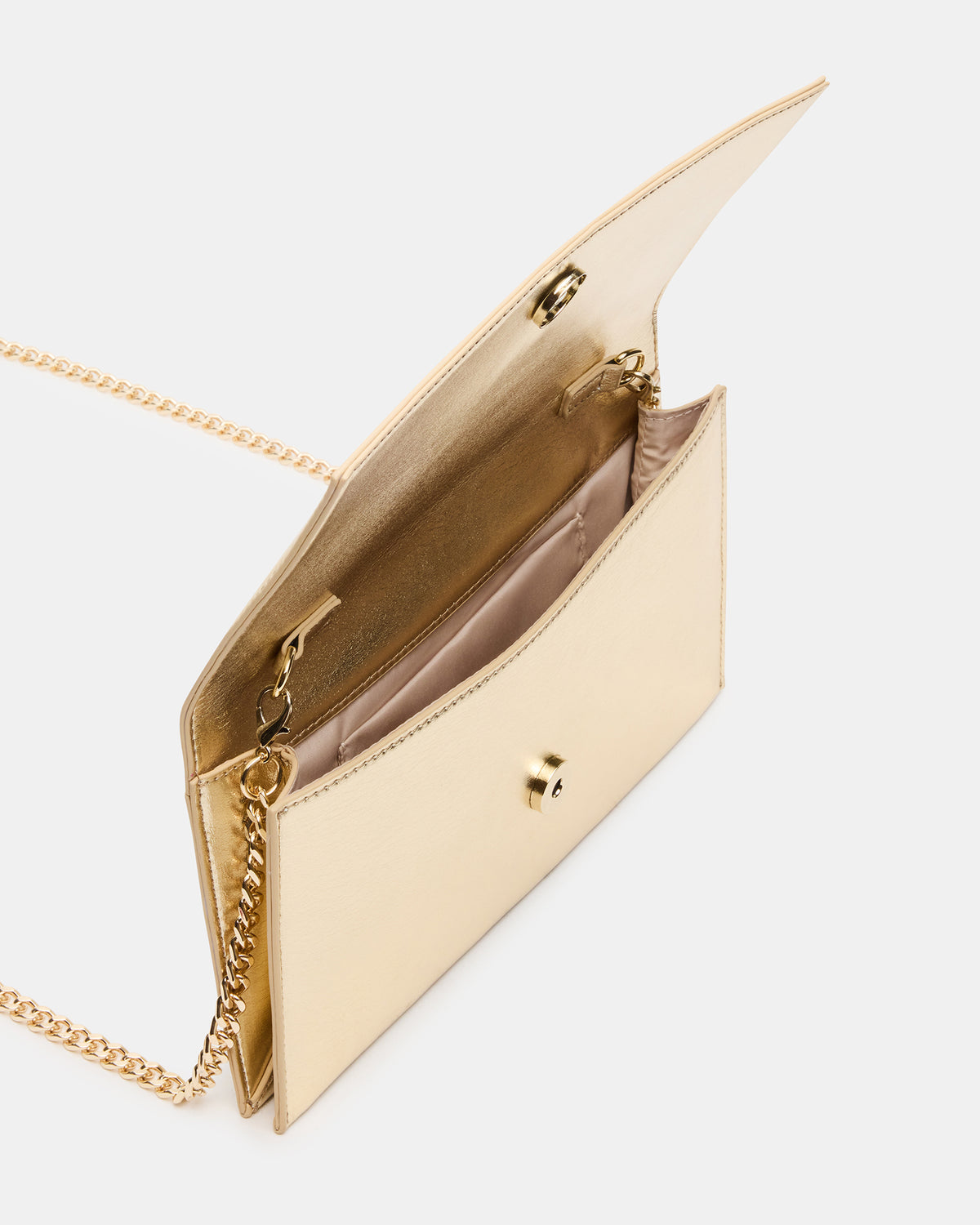 JULIANA Bag Gold Women's Crossbody Clutch Handbag | Steve Madden New