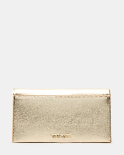 JULIANA Bag Gold Women's Crossbody Clutch Handbag | Steve Madden New