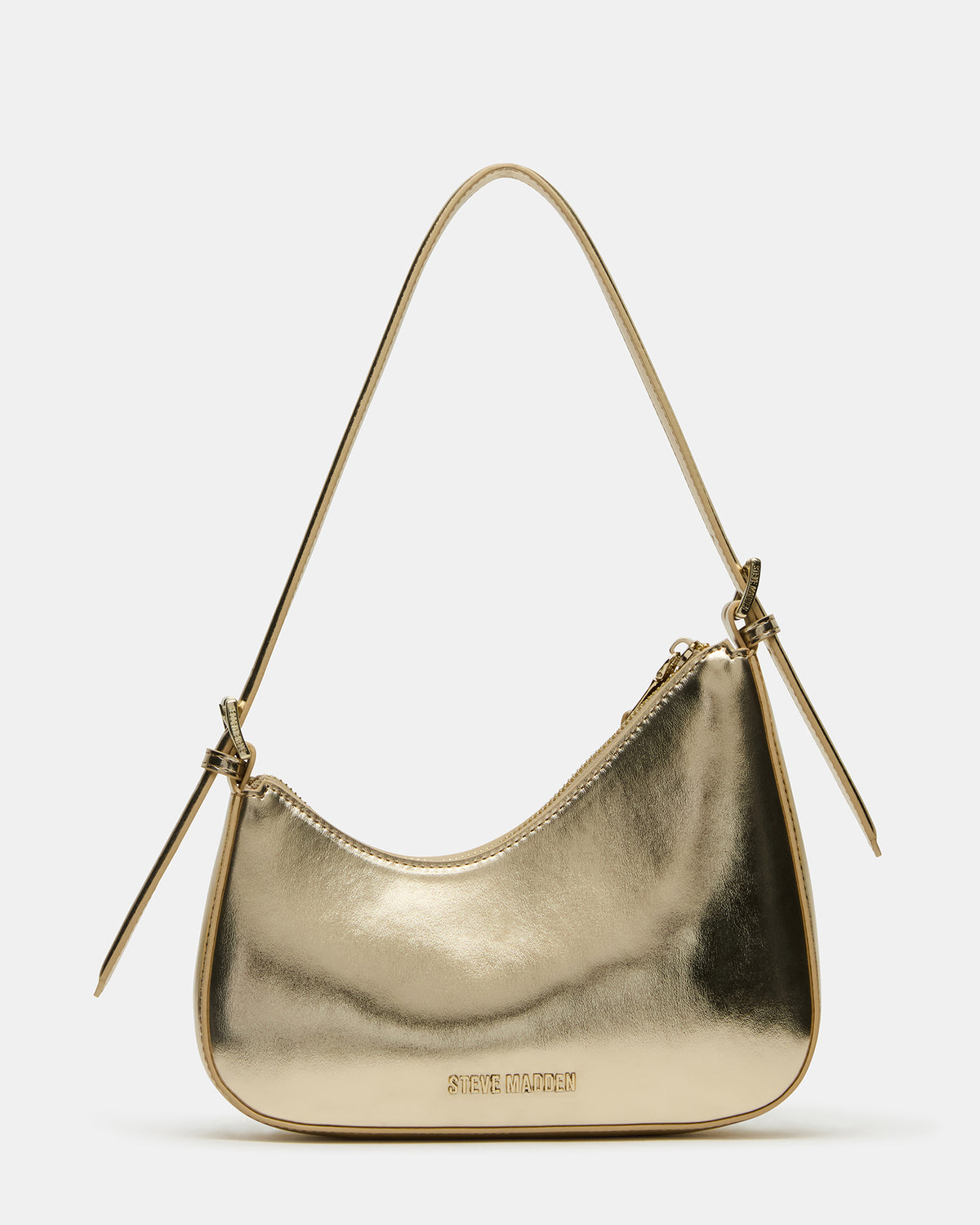 SMITH Bag Gold Asymmetric Shoulder Handbag | Steve Madden Customer Favorite