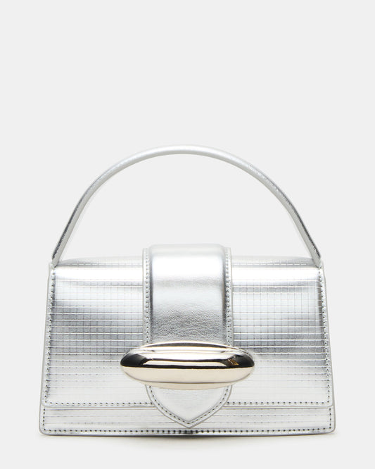 MISHELL Bag Silver Disco Top-Handle Mini Handbag | Steve Madden Trending