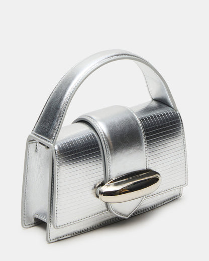 MISHELL Bag Silver Disco Top-Handle Mini Handbag | Steve Madden Trending