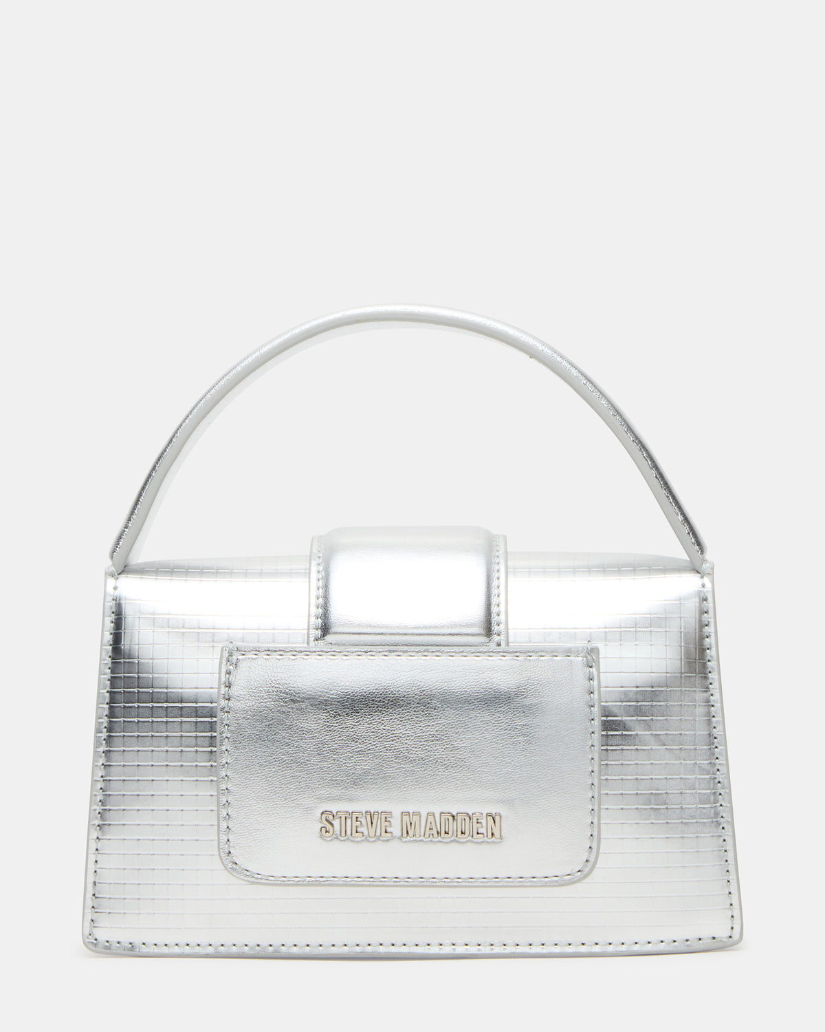 MISHELL Bag Silver Disco Top-Handle Mini Handbag | Steve Madden Trending