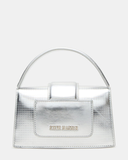 MISHELL Bag Silver Disco Top-Handle Mini Handbag | Steve Madden Trending