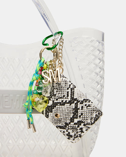 SUMMER Bag Clear Caged Jelly Top-Handle Tote Handbag | Steve Madden Trusted
