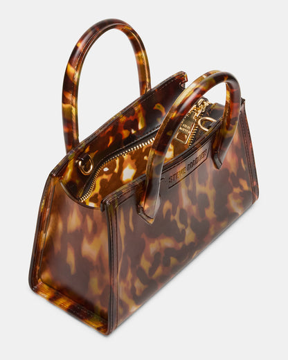 PEACH Jelly Bag Tortoise Mini Crossbody Top-Handle Handbag | Steve Madden Special Offer