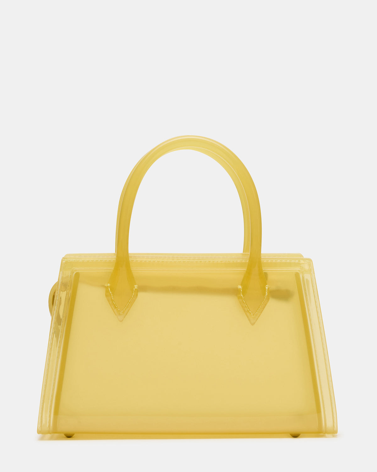 PEACH Jelly Bag Yellow Mini Crossbody Top-Handle Handbag | Steve Madden New