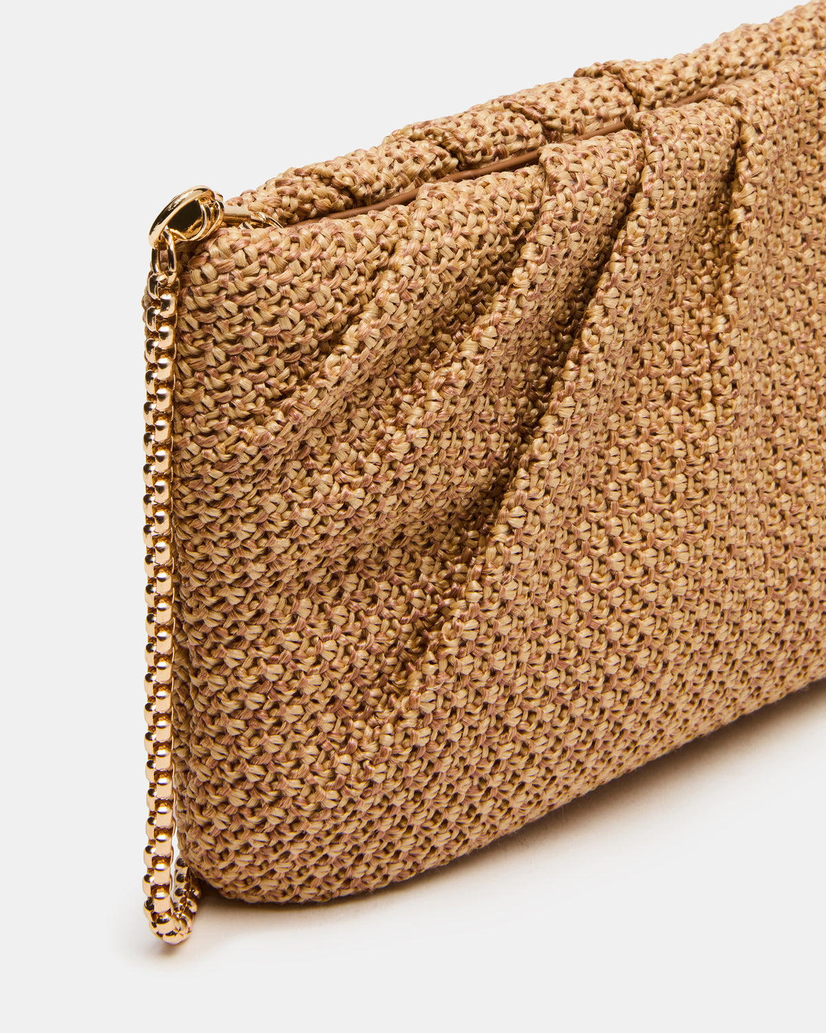 PALOMAA Bag Natural Straw Clutch Crossbody Handbag | Steve Madden Best Price