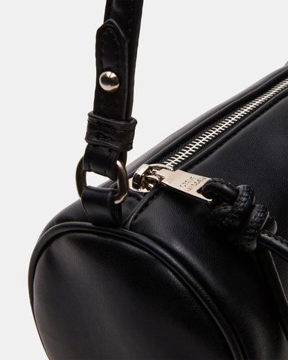 PRIYA Bag Black Mini Barrel Shoulder Handbag | Steve Madden Top Pick