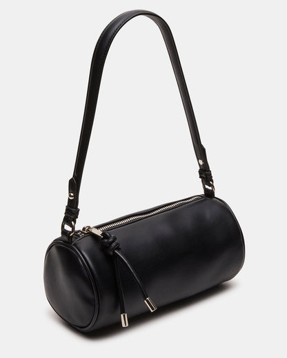 PRIYA Bag Black Mini Barrel Shoulder Handbag | Steve Madden Top Pick
