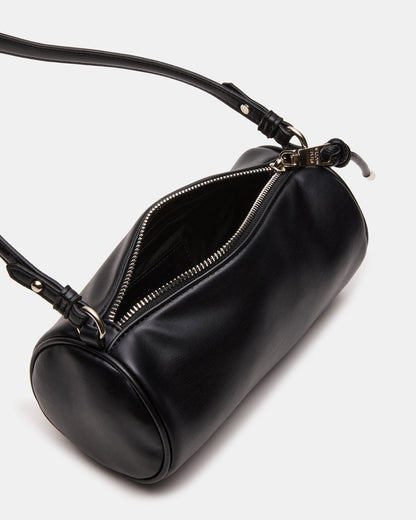 PRIYA Bag Black Mini Barrel Shoulder Handbag | Steve Madden Top Pick