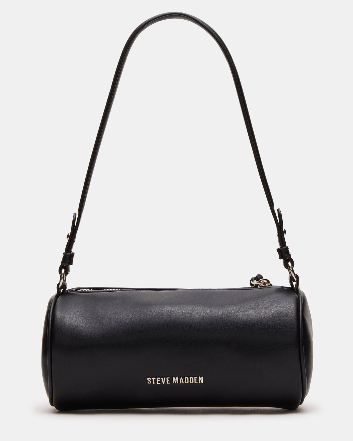 PRIYA Bag Black Mini Barrel Shoulder Handbag | Steve Madden Top Pick