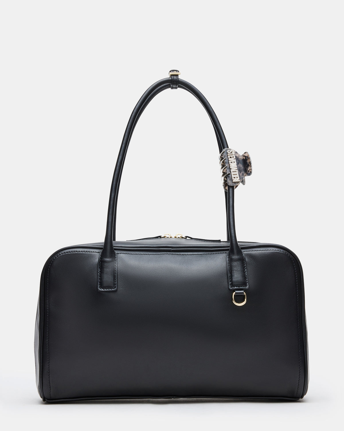 CANDICE Bag Black Shoulder Strap Box Satchel Handbag | Steve Madden Trending