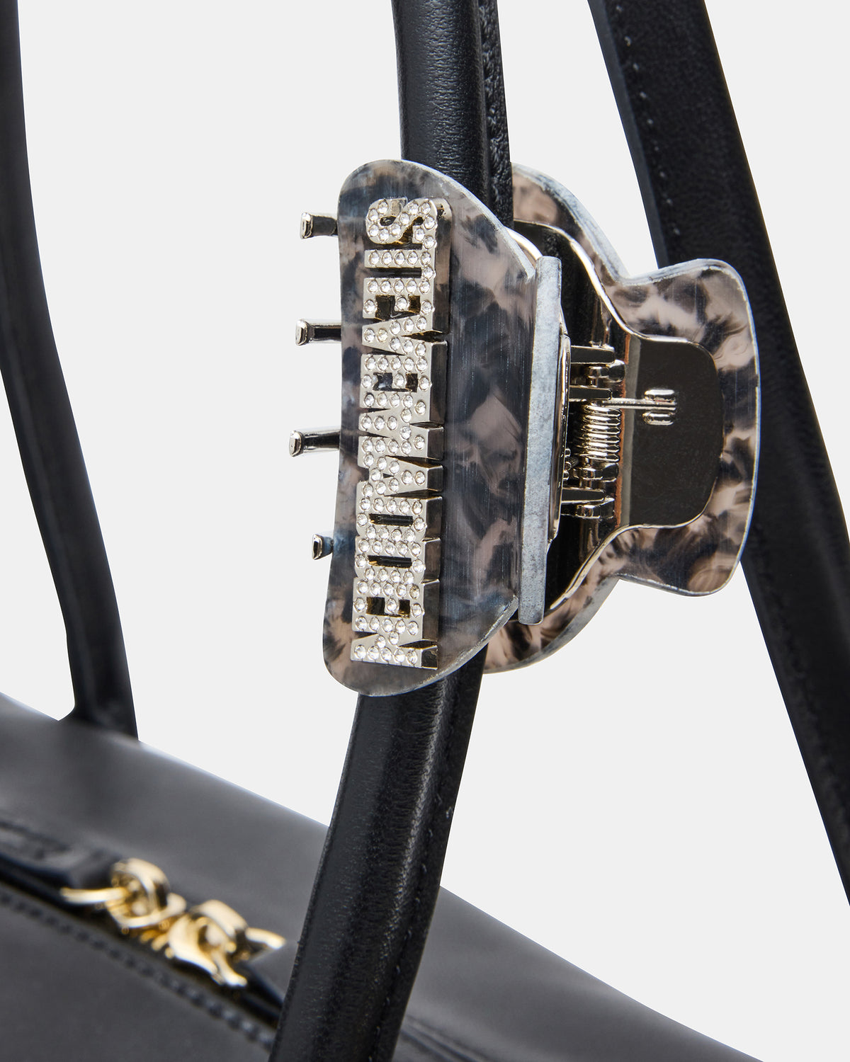CANDICE Bag Black Shoulder Strap Box Satchel Handbag | Steve Madden Trending