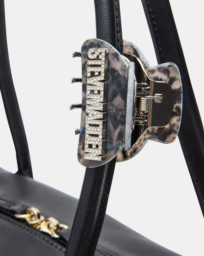 CANDICE Bag Black Shoulder Strap Box Satchel Handbag | Steve Madden Trending