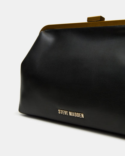 KISSES Bag Black Chain Strap Crossbody Clutch Handbag | Steve Madden Quality