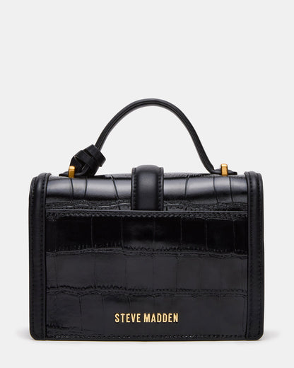 CLARK Bag Black Structured Top-Handle Mini Handbag | Steve Madden Recommended