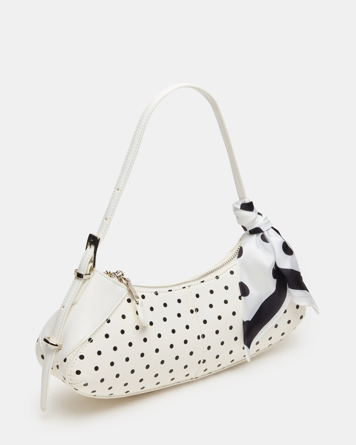 ROXEY Bag Dots Crescent-Shaped Top-Zipper Shoulder Strap Handbag | Steve Madden Discount
