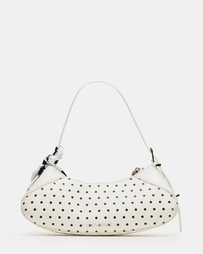 ROXEY Bag Dots Crescent-Shaped Top-Zipper Shoulder Strap Handbag | Steve Madden Discount