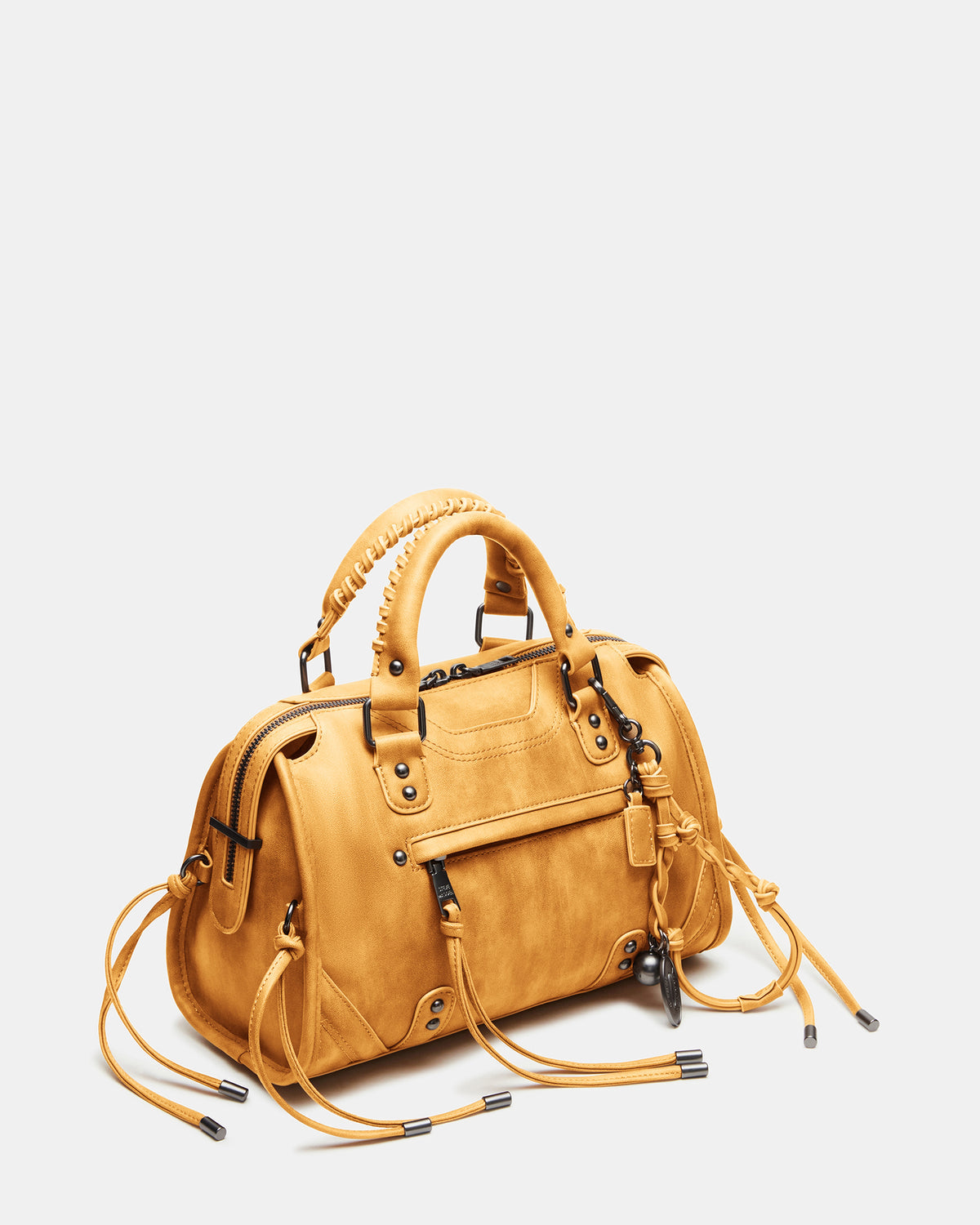 RIGGS Bag Banana Slouchy Top-Handle Crossbody Satchel Handbag | Steve Madden Exclusive