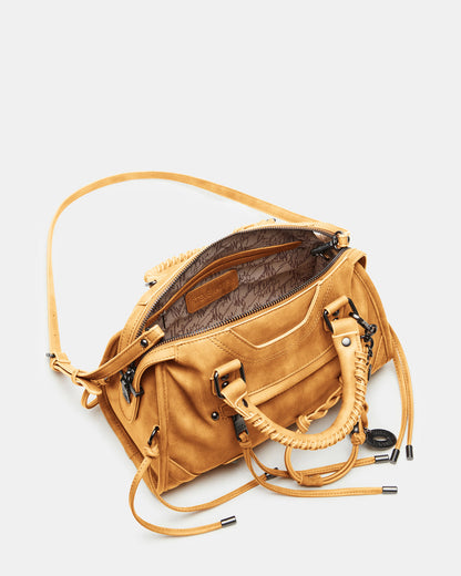 RIGGS Bag Banana Slouchy Top-Handle Crossbody Satchel Handbag | Steve Madden Exclusive