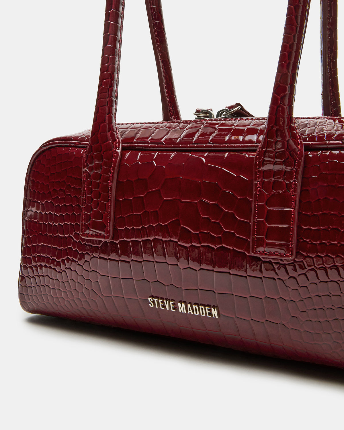 ANISE Bag Red Crocodile Elongated Shoulder Strap Handbag | Steve Madden Trending