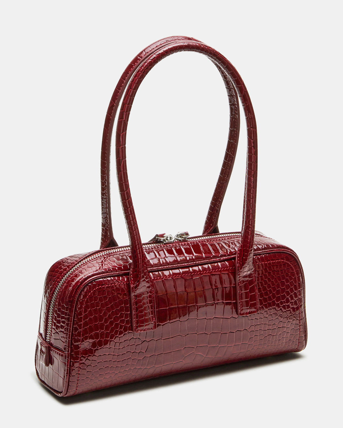 ANISE Bag Red Crocodile Elongated Shoulder Strap Handbag | Steve Madden Trending