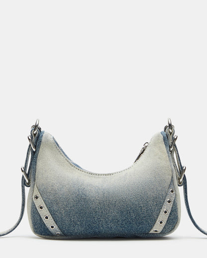 VITAL Denim Fabric Women's Shoulder Bag | Steve Madden Trusted