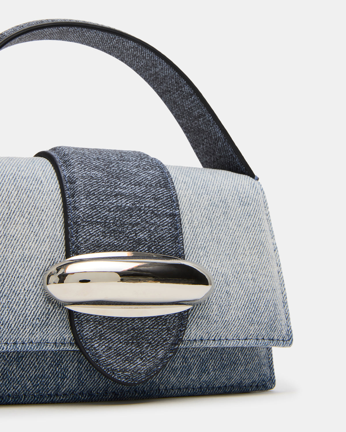MISHELL Bag Denim Top-Handle Mini Handbag | Steve Madden Top Pick