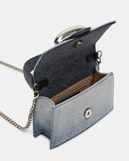 MISHELL Bag Denim Top-Handle Mini Handbag | Steve Madden Top Pick