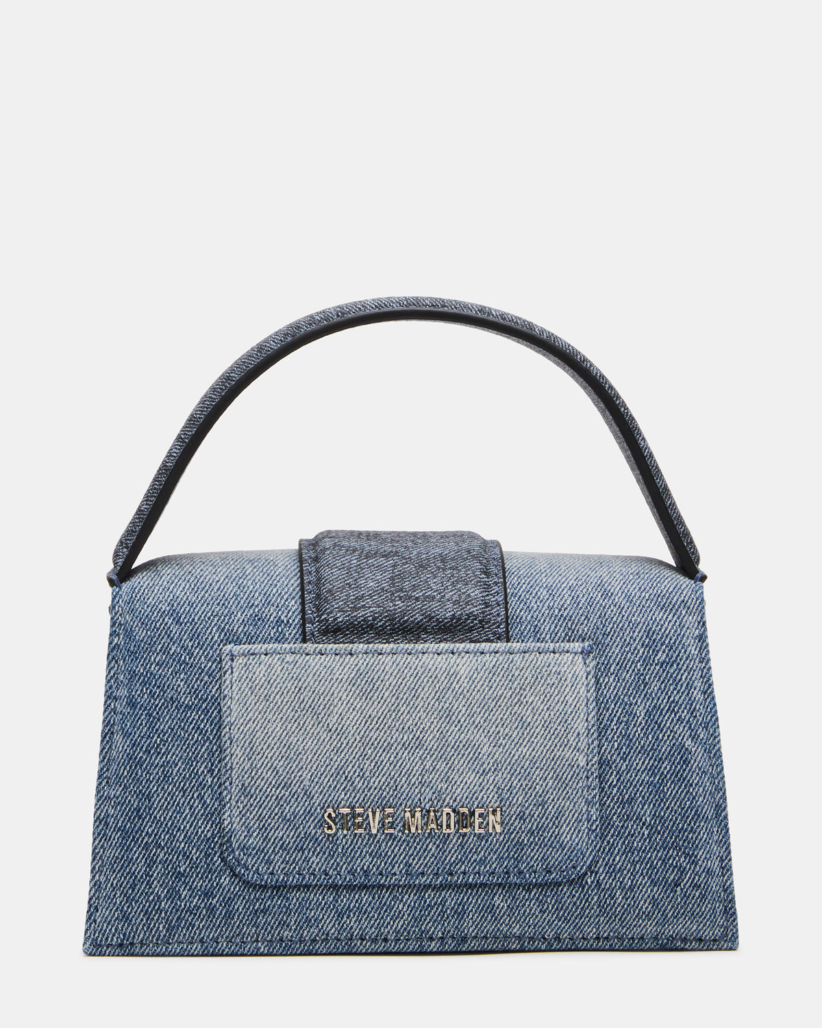 MISHELL Bag Denim Top-Handle Mini Handbag | Steve Madden Top Pick
