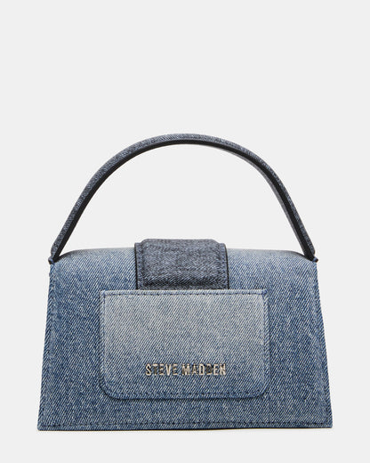 MISHELL Bag Denim Top-Handle Mini Handbag | Steve Madden Top Pick